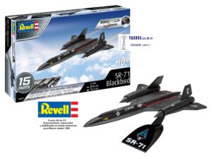 Lockheed Sr-71 Blackbird By Revell # 3652 1/110 Easy-click