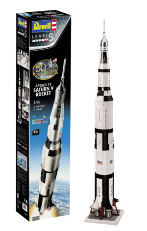 Apollo 11 Saturn V Rocket By Revell # 3704       1/96