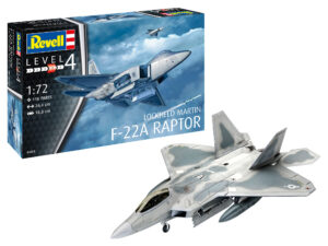 Lockheed Martin F-22A Raptor By Revell Germany # 3858    1/72