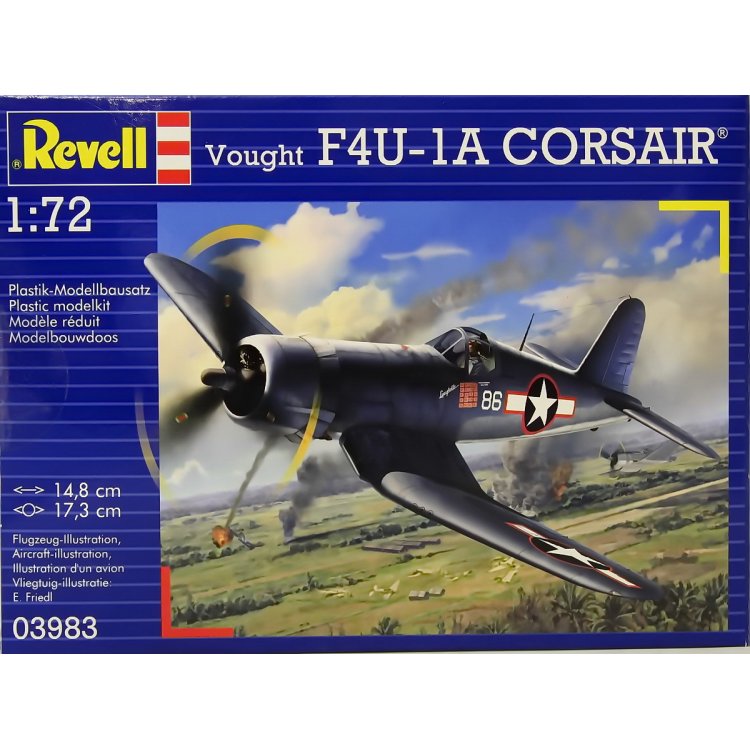 Vought F U D Corsair By Revell Trenes Mx