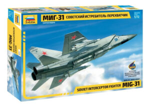 Mig - 31 Interceptor Sovietico By Zvezda # 7229  1/72