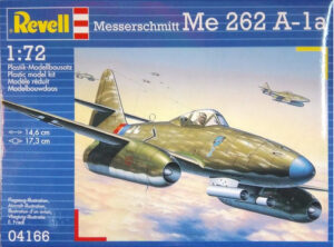 Me 262 A-1a By Revell Germany # 4166    1/72