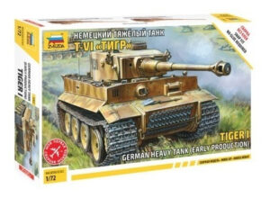 Tiger I By Zvezda # 5002    1/72