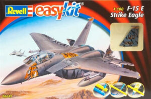F-15 E Strike Eagle By Revell Germany # 6649  Easy Kit 1/100