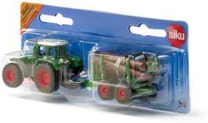 Tractor Con Trailer Para Troncos By Siku # 1645