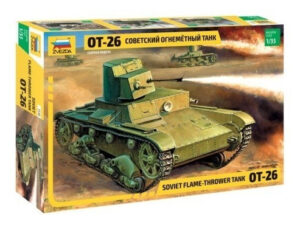 T-26 Flamethrower By Zvezda # 3540   1/35
