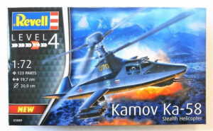 Kamov Ka-58 Stealth By Revell Germany # 3889   1/72