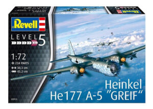 Heinkel He177 A-5  Greif  By Revell Germany # 3913    1/72