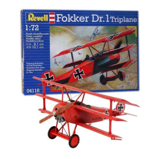 Fokker Dr. 1 Triplane By Revell Germany # 4116    1/72