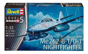 Messerschmitt Me262b-1 Nightfighter By Revell Germany #4995 1/32