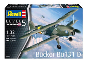 Bucker Bu-131 Jungmann By Revell Germany # 3886 1/32