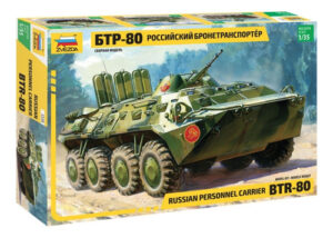 Btr -80 Transporte De Personal Ruso By Zvezda # 3558   1/35