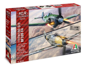 War Thunder Bf109 / Fw-190 D9 By Italeri # 35101   1/72