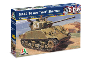 M4a2 76 Mm  Wet  Sherman By Italeri # 6483   1/35