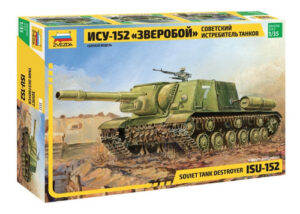 Tanque Destructor Sovietico Isu -152 By Zvezda # 3532  1/35