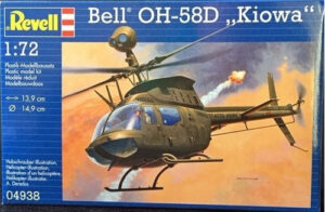 Bell Oh -58d Kiowa By Revell Germany # 4938             1/72