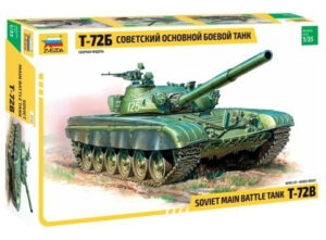 T-72b Soviet Mbt  By Zvezda # 3550    1/35