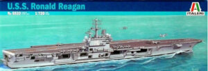 U.s.s. Ronald Reagan By Italeri # 5533     1/720