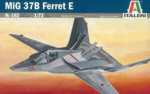 Avion Mig 37b Ferret E By Italeri # 162  Escala 1/72