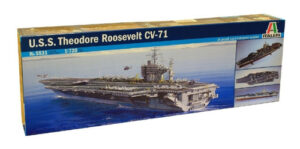 U.s.s. Theodore Roosevelt Cvn-71 By Italeri # 5531   1/720