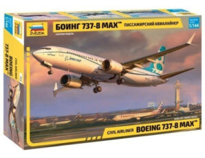 Boeing 737 Max 8 By Zvezda # 7026   1/144