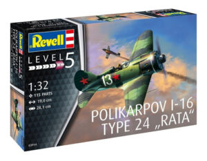 Polikarpov I-16 Rata By Revell Germany # 3914 1/32