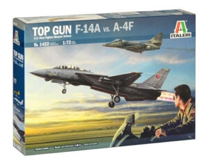 Top Gun F-14A Vs A-4F By Italeri # 1422 - 2 Aviones - 1/72