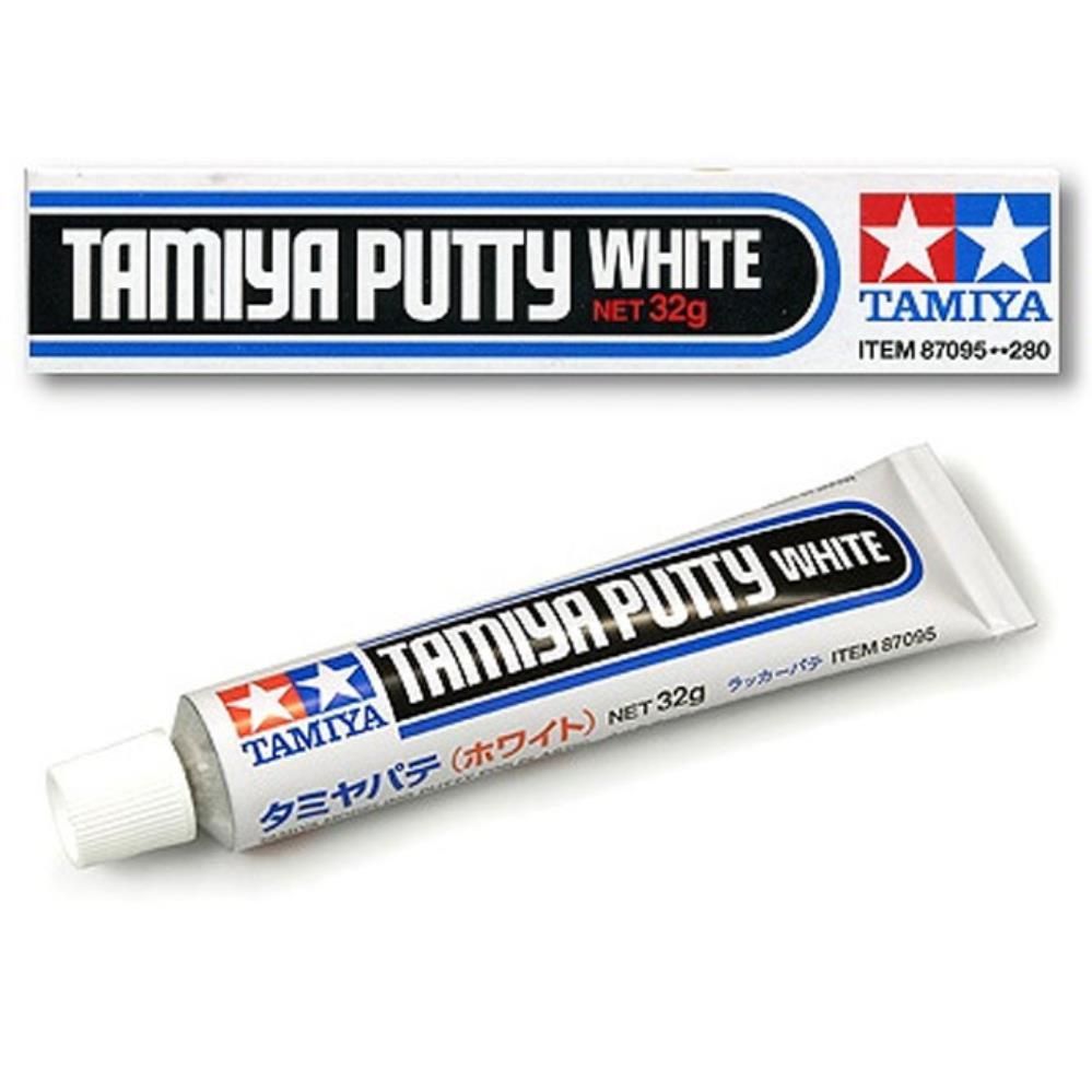 87095 Tamiya Putty white 32gr.(Tamiya Putty White) :: Primer, putty,  consumables :: Tamiya