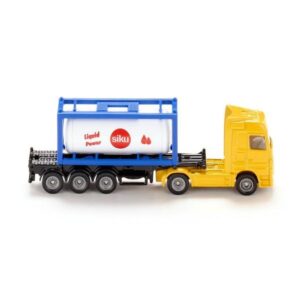Trailer Mercedes Benz Actros Con Contenedor 20' By Siku # 1795