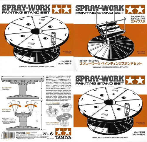 Tamiya - Spray-Work Painting Stand Set