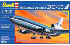 Mcdonnell Douglas Dc-10  Klm  By Revell Germany # 4211 1/320
