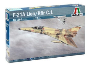 Avion   F-21A Lion / Kafir C.1  By Italeri # 1397    1/72