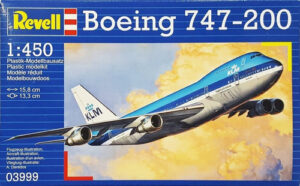 Boeing 747-200 By Revell Germany # 3999    1/450