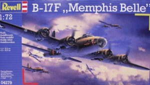 B-17f Memphis Belle By Revell Germany # 4279   1/72