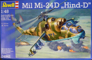 Mil Mi - 24d  Hind - D By Revell Germany # 4942     1/48