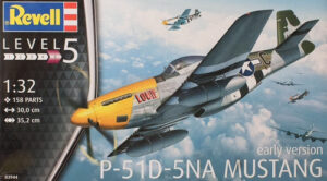 P-51d Mustang By Revell Germany # 3944  1/32