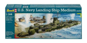 U.s.navy Landing Ship Medium Early By Revell Germany # 5123