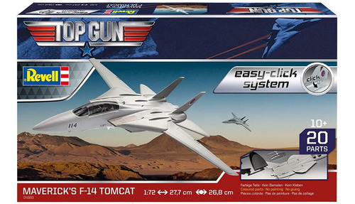 F-14 Tomcat «Top Gun» Escala 1/72 Revell 4966 – Leonardo Hobbies