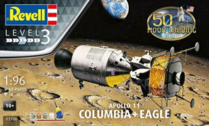 Apolo 11 Columbia & Eagle By Revell Germany # 3700  1/96