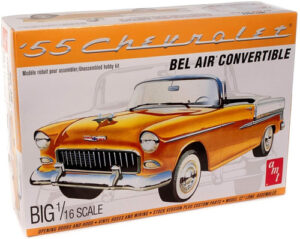 Chevrolet Bel Air Convertible 1955 By AMT #1134 1/16