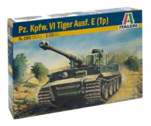 TIGER I AUSF. E/H1 By Italeri # 286        1/35