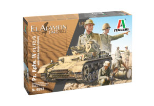 Pz.Kpfw.IV F1/F2/G With Afrika Korps Infantry By Italeri # 6593  1/35