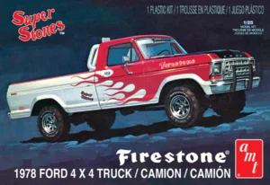 1978 FORD PICKUP "FIRESTONE SUPER STONES" By Amt # 858 1/25
