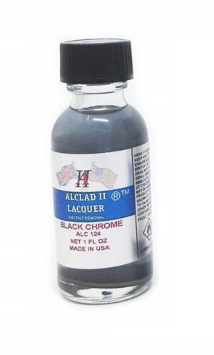 Lacquer Paint Black Chrome By Alclad # ALC-124    30ml