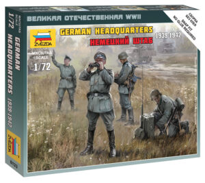 German Headquarters 1939-1942 By Zvezda # 6133   1/72