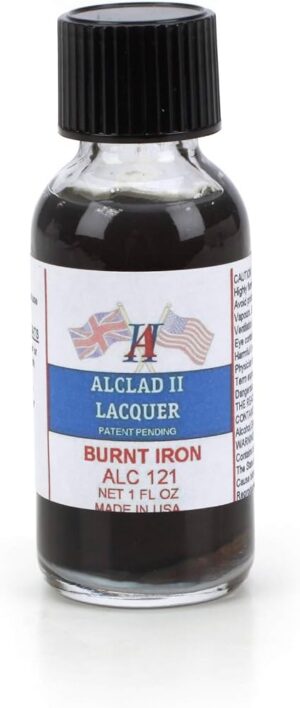 Lacquer Paint Burnt Iron By Alclad # ALC-121   30ml