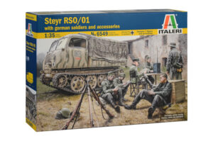 STEYR RSO/01 with GERMAN SOLDIERS By Italeri # 6549    1/35