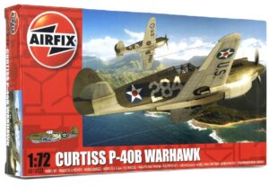 Curtiss P-40B Warhawk By Airfix # A01003B 1/72