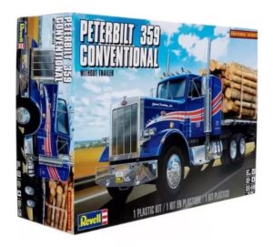 Peterbilt 359 Conv'l Tractor By Revell Germany # 11506 1/25