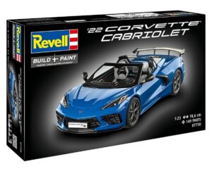 Corvette C8 Convertible By Revell # 7750 1/25
